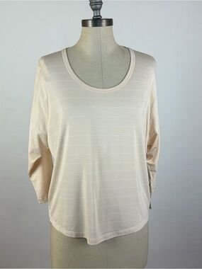 Nau Blush Pink Long Sleeve Top